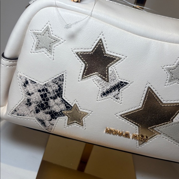 NWT Michael Kors cecily light cream small shoulder bag with crossbody - Picture 5 of 10